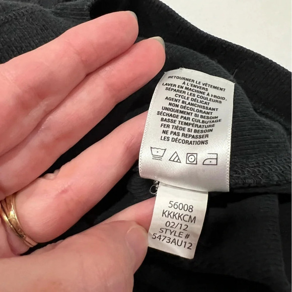 Aeropostale stretch tank top size Medium Black - Picture 7 of 9